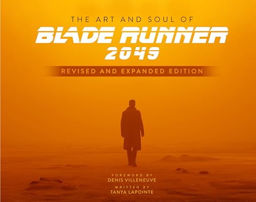 Book cover for “The Art and Soul of Blade Runner 2049” with a lone figure.