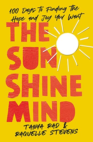 Book cover with large red text reading "The Sunshine Mind" and a sun illustration.