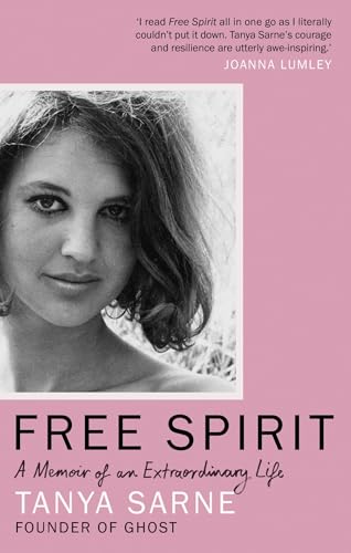 Book cover: black and white portrait of a woman, title "Free Spirit".