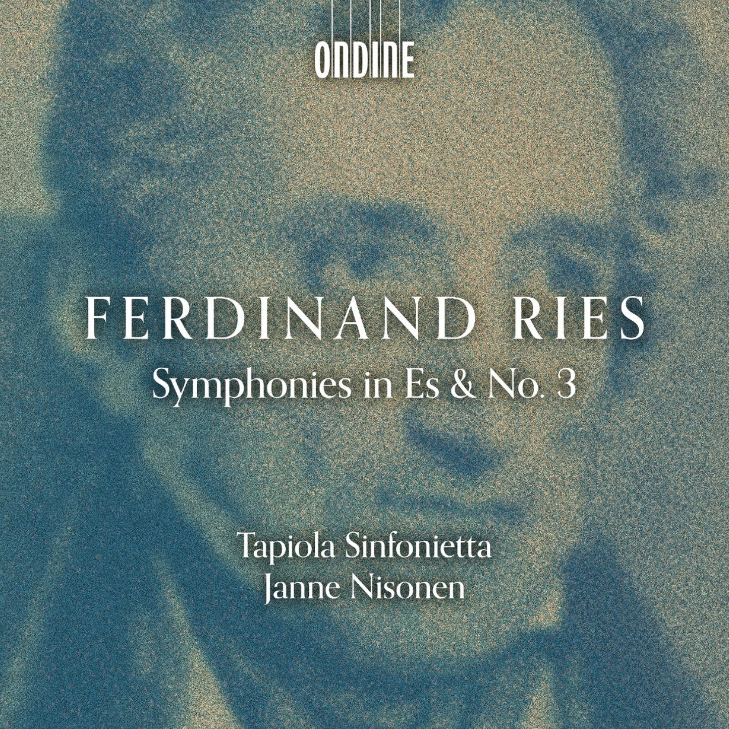 CD cover for Ferdinand Ries symphonies performed by Tapiola Sinfonietta.