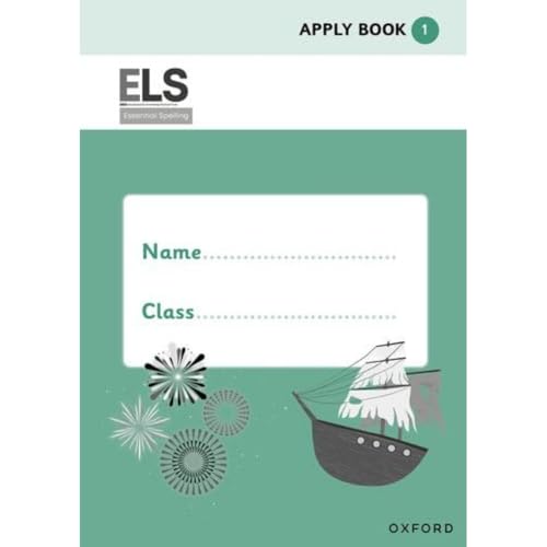 ELS Essential Spelling Year 2 Apply Book cover with sailboat illustration.