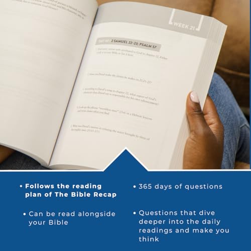Open study guide with questions about 2 Samuel and Psalm 57.