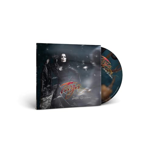 “Tarja - Dark Christmas” CD case and disc with a woman in black.