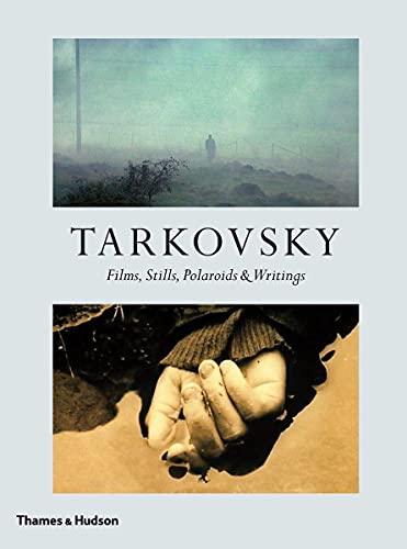Book cover featuring a foggy landscape above a close-up of a hand in water.
