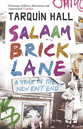 Book cover with colorful title, street scenes, and portraits of people.