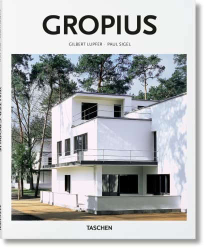 Book cover featuring a white modernist building surrounded by trees.