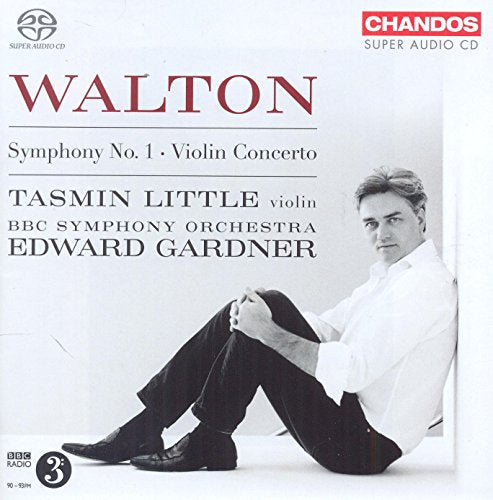 CD cover featuring violinist Tasmin Little and text details.