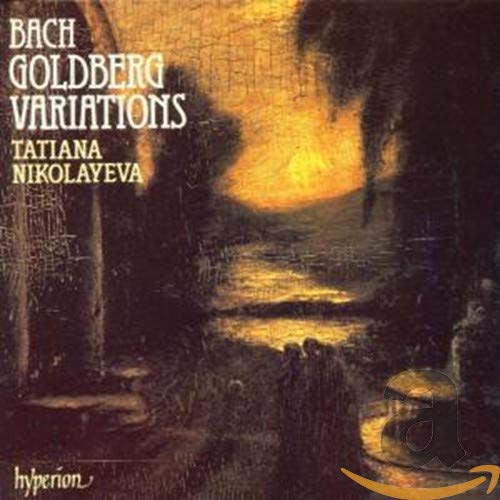 CD cover for Tatiana Nikolayeva’s recording of Bach’s Goldberg Variations.