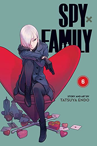 A woman with short white hair sits on a heart-shaped chair on a book cover.