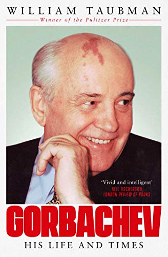 Book cover featuring a portrait of Mikhail Gorbachev, smiling gently.