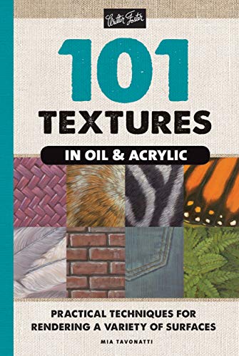 Book cover with “101 Textures” title and images of diverse surfaces.