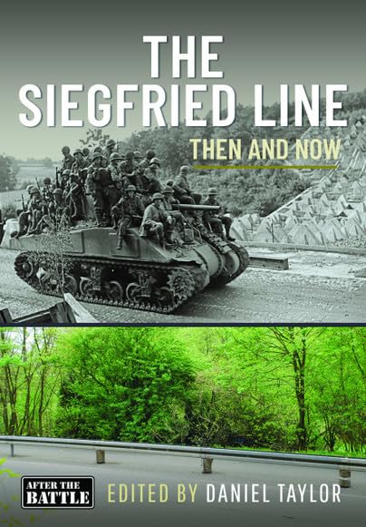 Book cover showing a black and white tank with soldiers beside a modern forest.