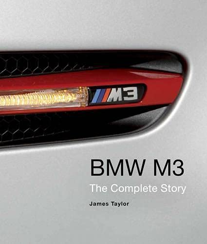 Book cover featuring a silver BMW M3 with red accents and text.