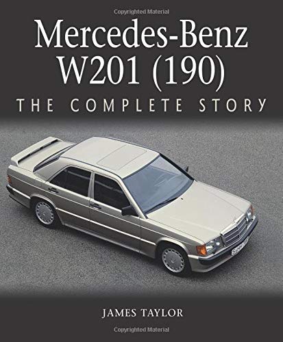Book cover featuring a silver Mercedes-Benz 190E sedan.