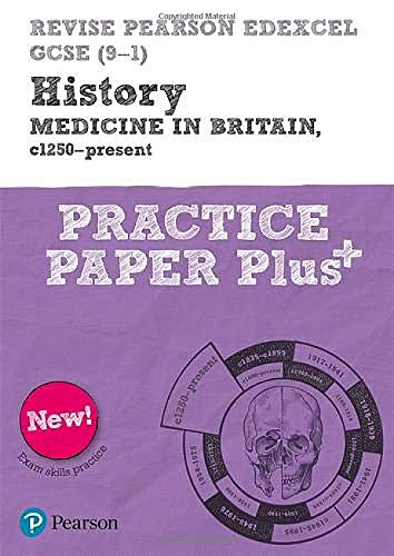 GCSE History practice paper cover with a skull and timeline graphic.