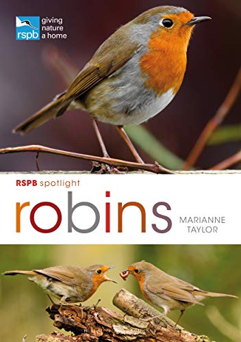 Book cover featuring a European robin perched on a branch.