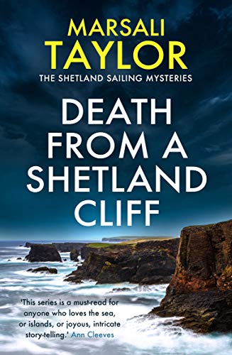 Book cover: stormy seascape with large white title text.