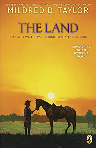 Book cover: man and horse silhouetted against a sunset landscape.