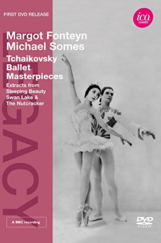 DVD cover featuring Margot Fonteyn and Michael Somes in ballet poses.