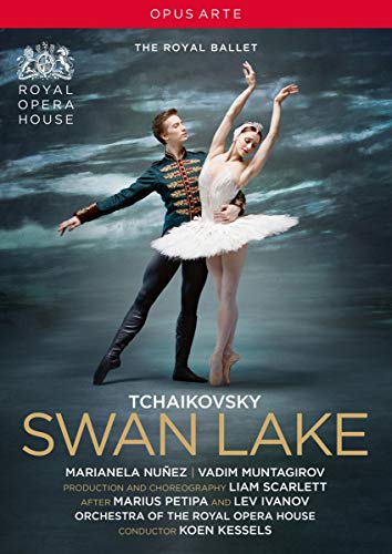 DVD cover featuring a male and female ballet dancer performing on a dark background.