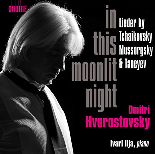 CD cover: Dmitri Hvorostovsky in profile, dark background, text overlay.