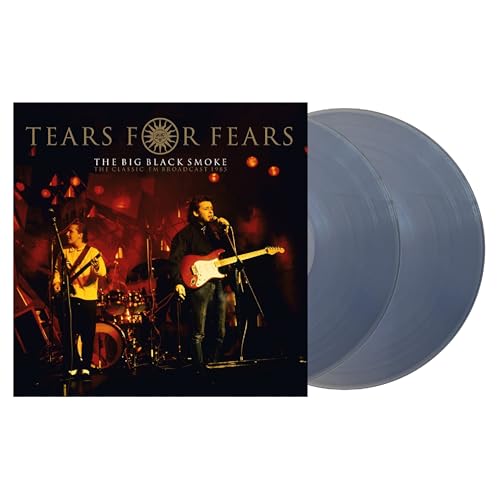 Tears For Fears album cover and clear vinyl record shown.