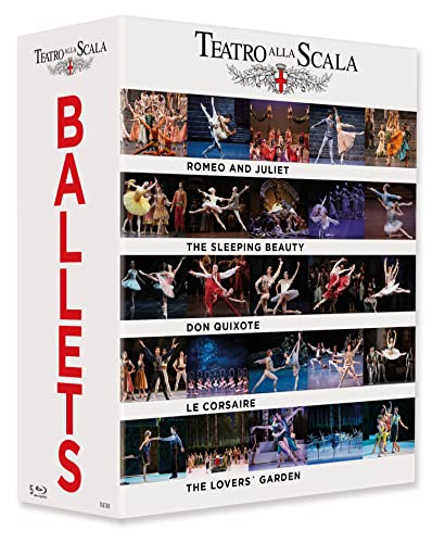 Teatro Alla Scala Ballet box set, featuring five ballet performances.