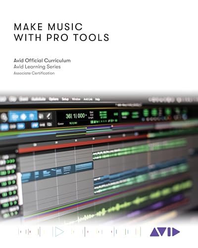Book cover titled Make Music with Pro Tools showing a digital audio workstation interface.