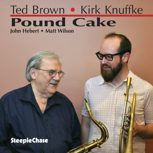 CD cover featuring two musicians with brass instruments.