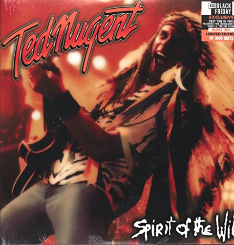 Ted Nugent album cover, “Spirit of the Wild”, vinyl record.