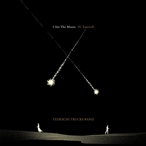 Black vinyl record in a sleeve with Tedeschi Trucks Band album artwork and text.
