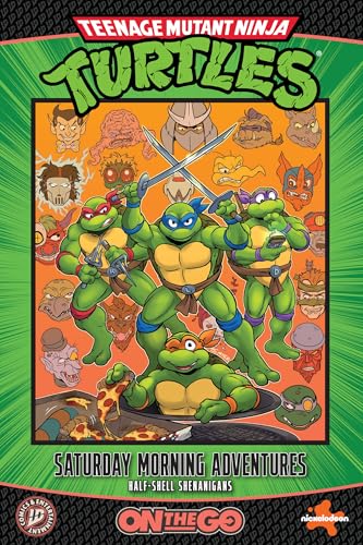 Teenage Mutant Ninja Turtles comic cover featuring the four turtles and villains.