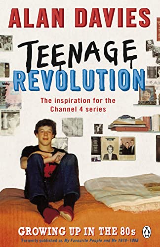Book cover: “Teenage Revolution” with a young man sitting on a bed.
