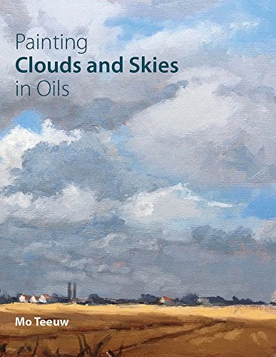 Book cover featuring an oil painting of a cloudy sky over a landscape.