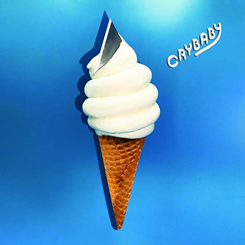 Album cover for Tegan And Sara’s “Crybaby” featuring a soft-serve ice cream cone.