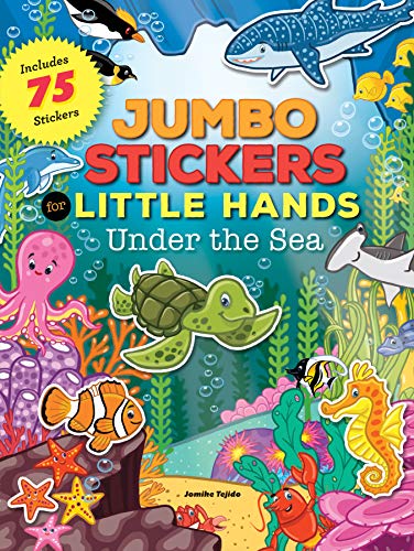 Book cover featuring cartoon sea creatures, coral, and seaweed with the title Under the Sea.