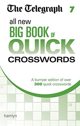 Book cover: "The Telegraph All New Big Book of Quick Crosswords 7".