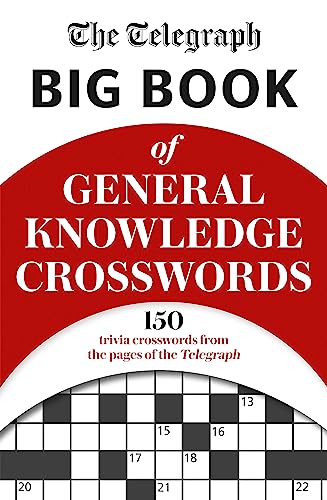 The Telegraph Big Book of General Knowledge Crosswords book cover with a crossword grid.