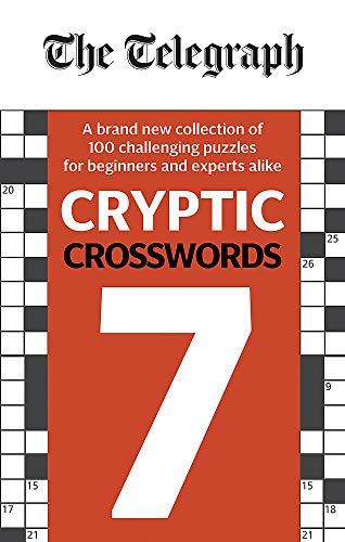 Red cover with white “CRYPTIC 7” text and partial crossword grid.