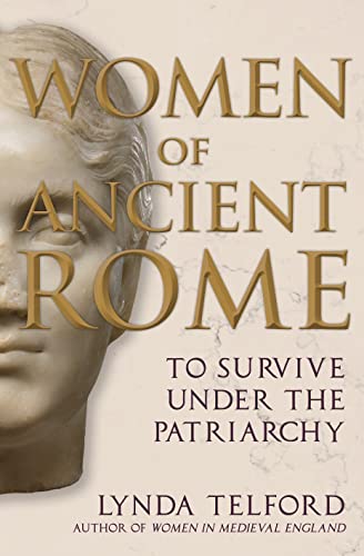 Book cover featuring a bust of a woman and gold lettering.