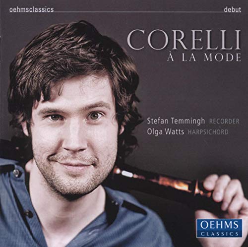 CD cover featuring portrait of a man with a recorder instrument.