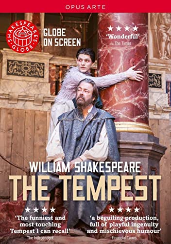 DVD cover featuring two actors in period costumes on a Shakespeare's Globe stage.