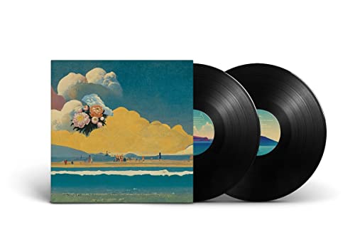 Temples’ “Exotico” double vinyl record with beach and floral cover art.