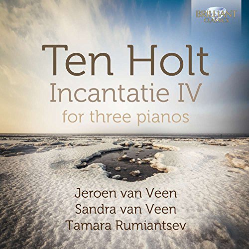 CD cover for “Incantatie IV” by Ten Holt, featuring a snowy landscape.