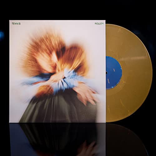 Tennis “Pollen” vinyl record with blurred portrait cover art.