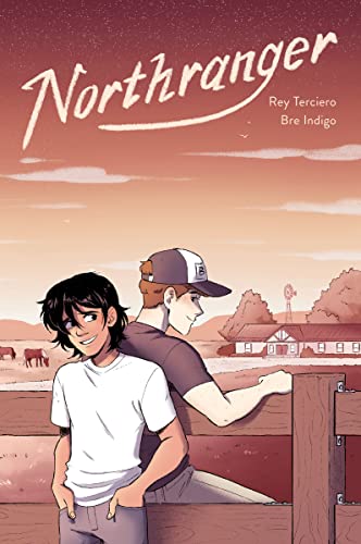Northranger" book cover: two young men overlooking a rural landscape.