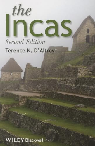 Book cover: "The Incas" with a misty image of Inca stonework.