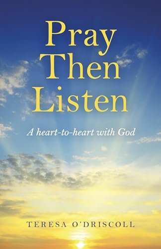 Book cover with golden text on a vibrant blue and yellow sky.