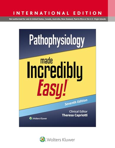 Book cover for "Pathophysiology Made Incredibly Easy!", seventh edition.