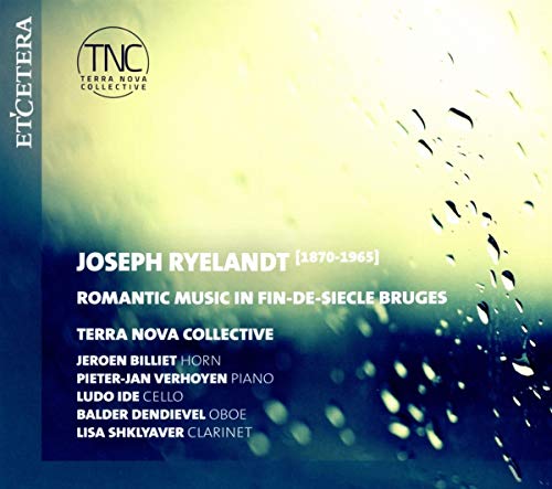 CD cover with blue and yellow gradient background and white text listing performers.